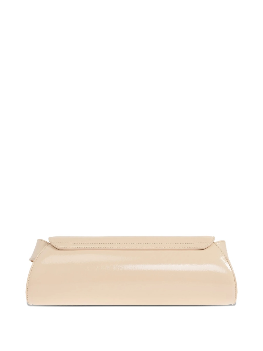 Geanta de umar Jil Sander neutra din piele - Img 3