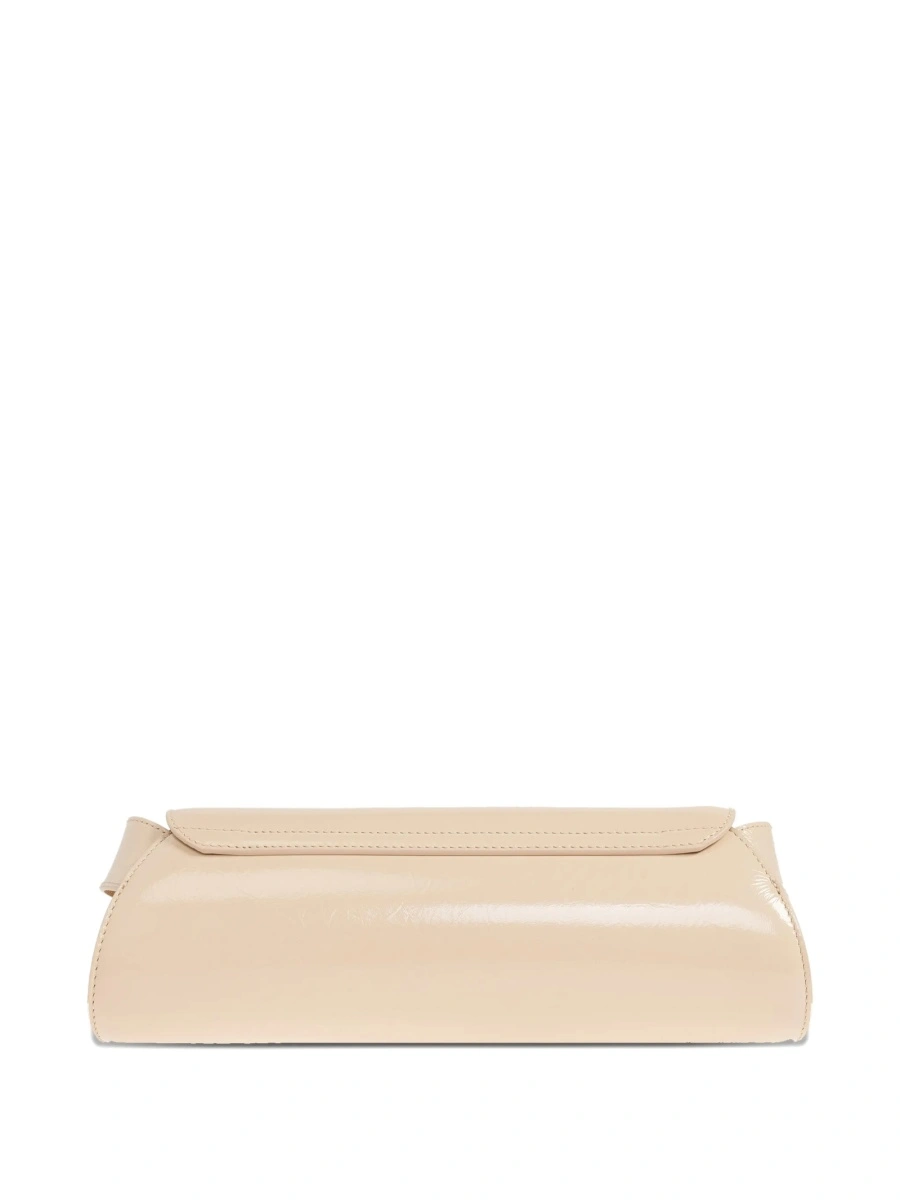 Geanta de umar Jil Sander neutra din piele - Img 3