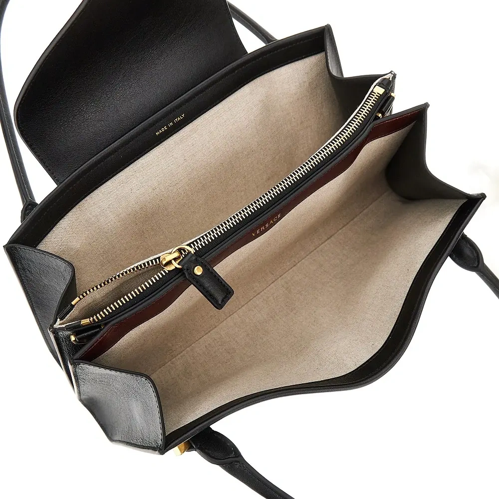 Geanta de umar Leather medium 'Severine' shoulder bag - Img 3