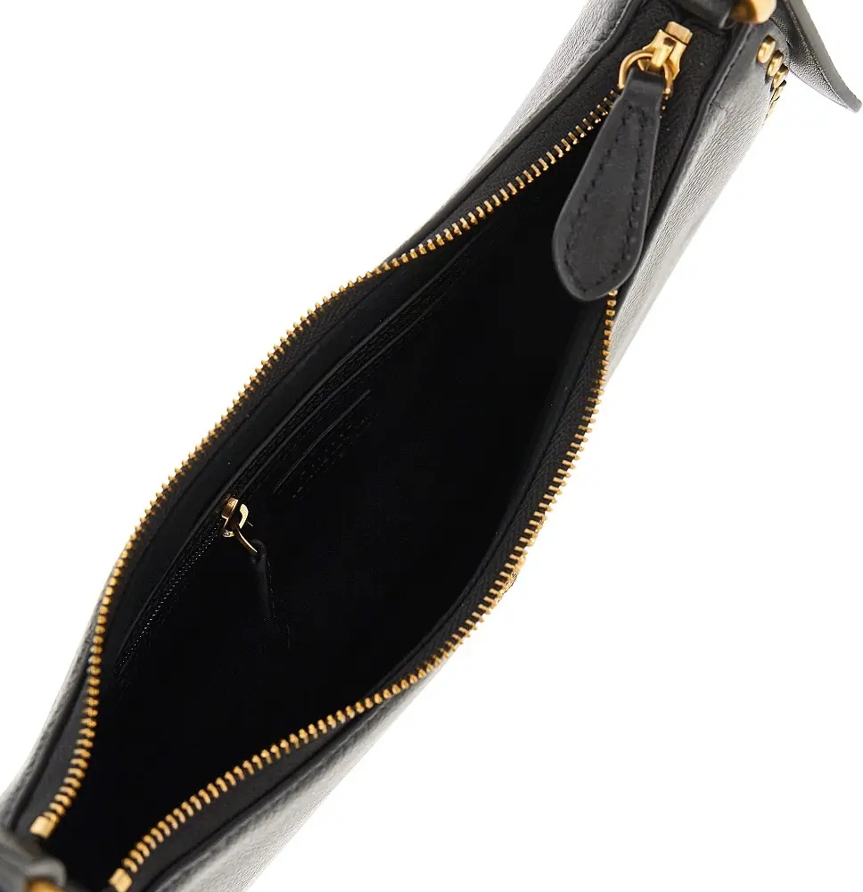 Geanta de umar Leather 'Mini Half Moon' shoulder bag - Img 3