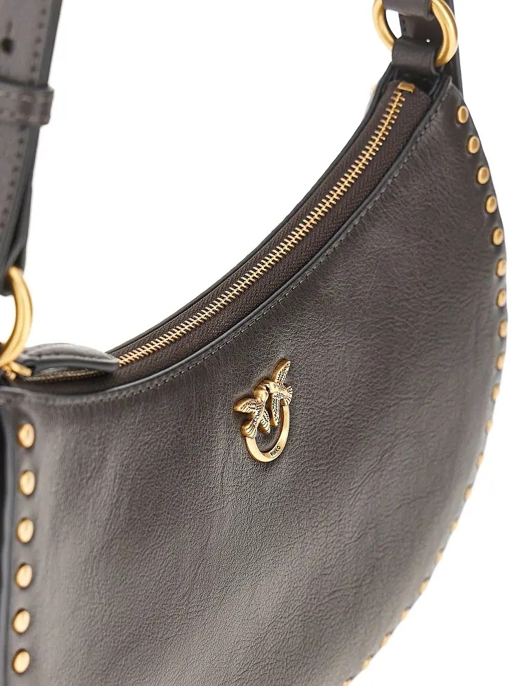 Geanta de umar Leather 'Mini Half Moon' shoulder bag - Img 4