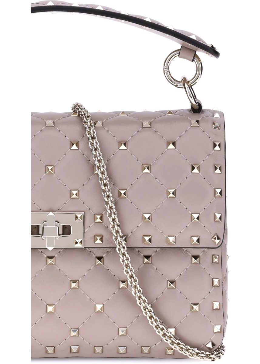 Geanta de umar Medium Rockstud Spike Shoulder Bag - Img 4
