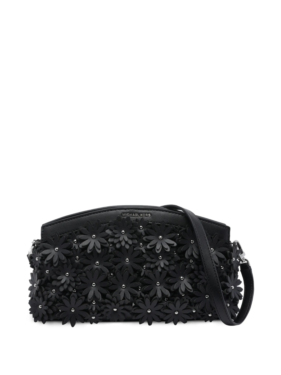 Geanta de umar Michael Kors neagra din poliuretan si polyester - Img 3