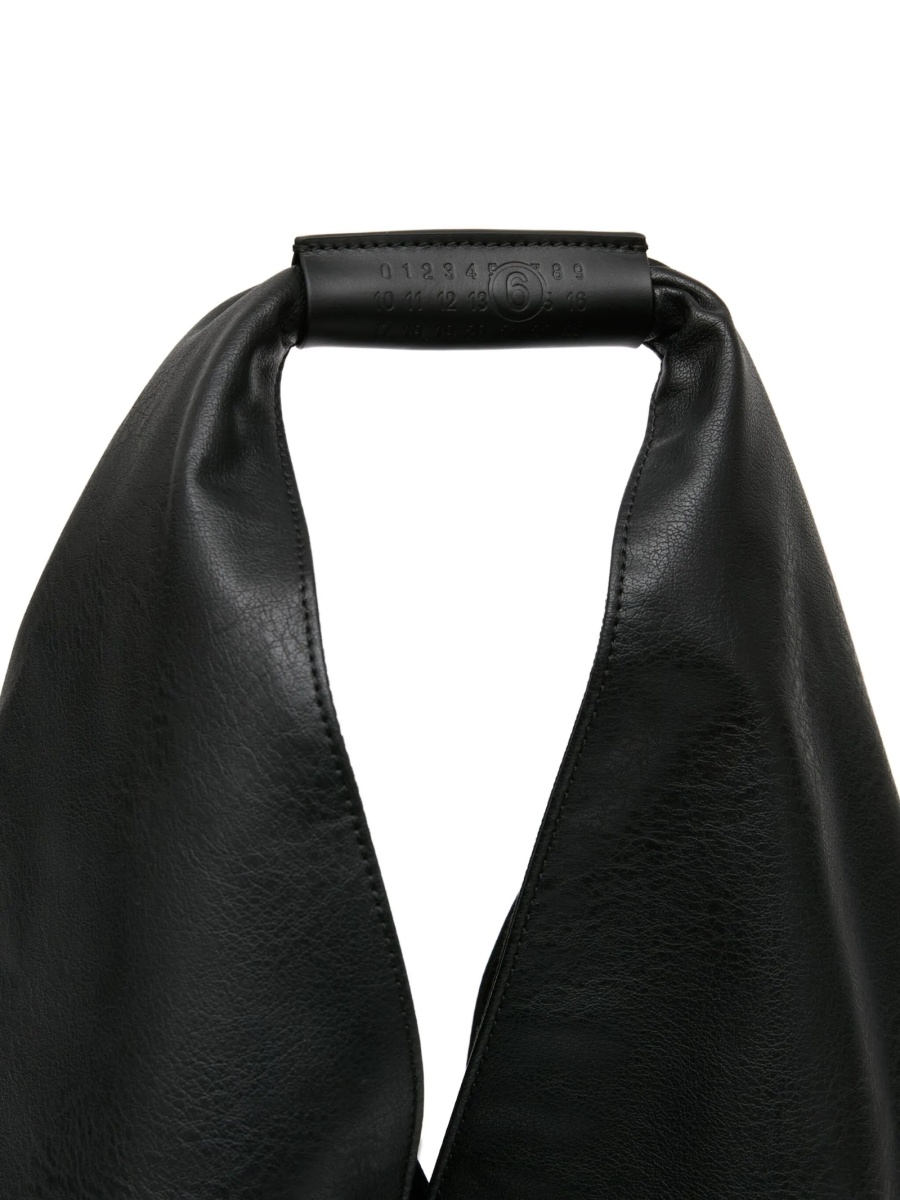 Geanta de umar MM6 Maison Margiela neagra din piele - Img 4