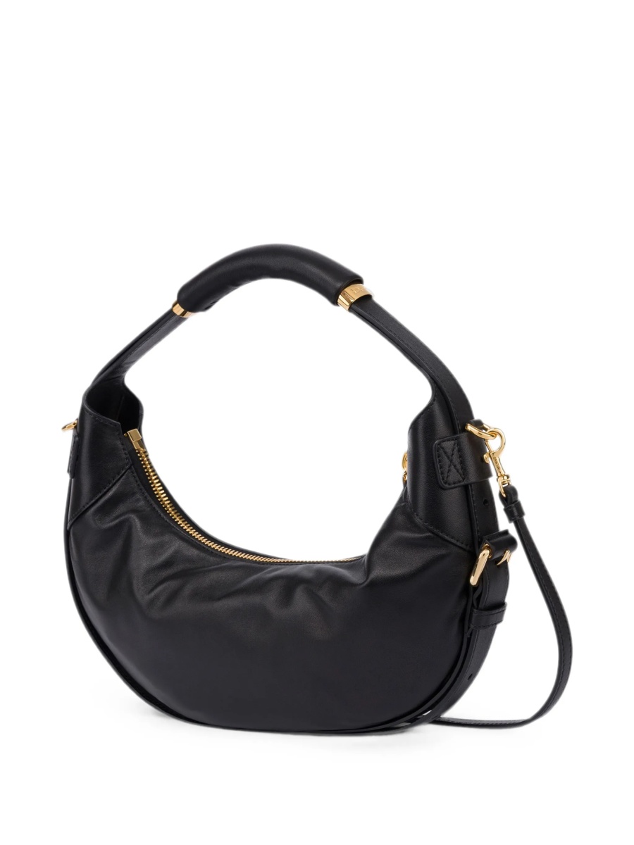 Geanta de umar Moschino neagra din piele - Img 2