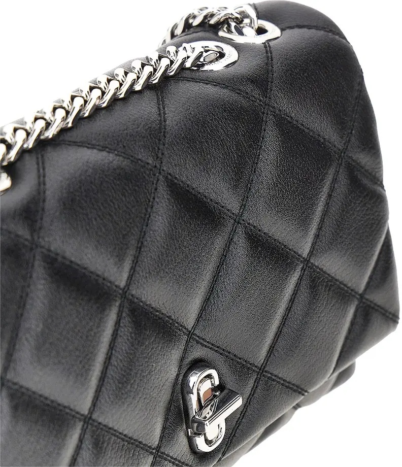 Geanta de umar Quilted leather small 'Dual' bag - Img 4