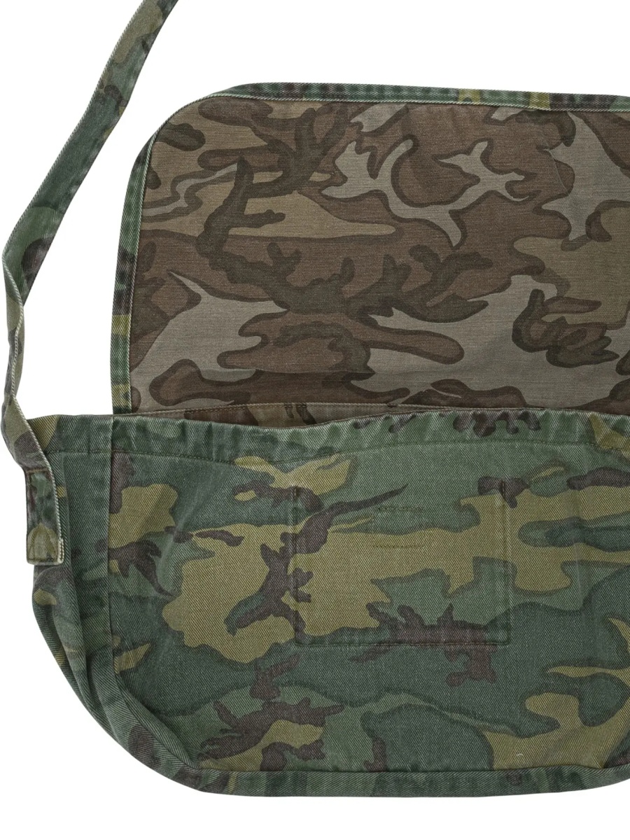 Geanta de umar "Reversible News Paper Bag" Large Shoulder Bag - Img 3