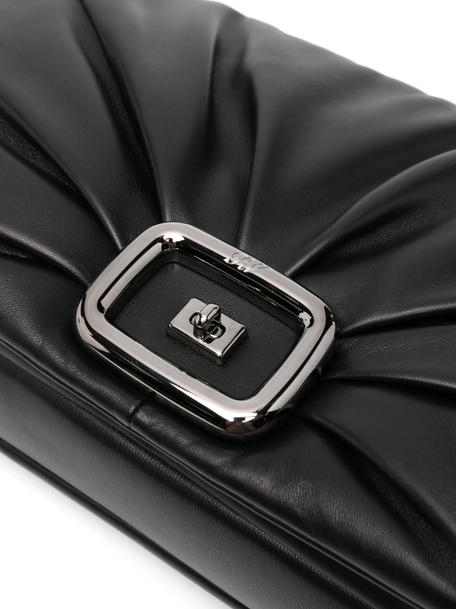 Geanta de umar Roger Vivier neagra din piele - Img 4