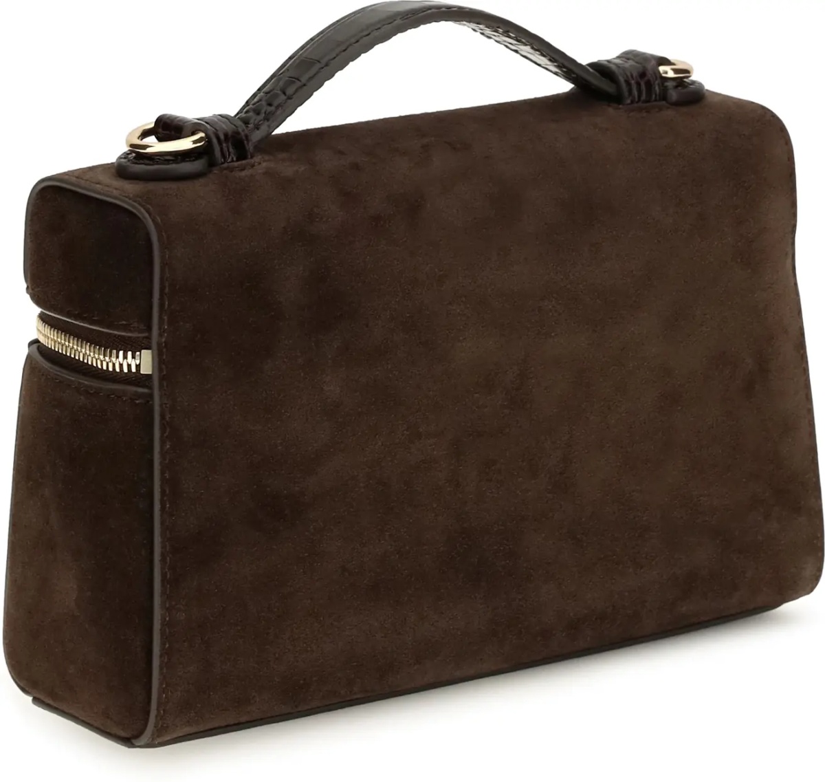 Geanta de umar ROMY SUEDE SLIM TOP HANDLE - Img 3