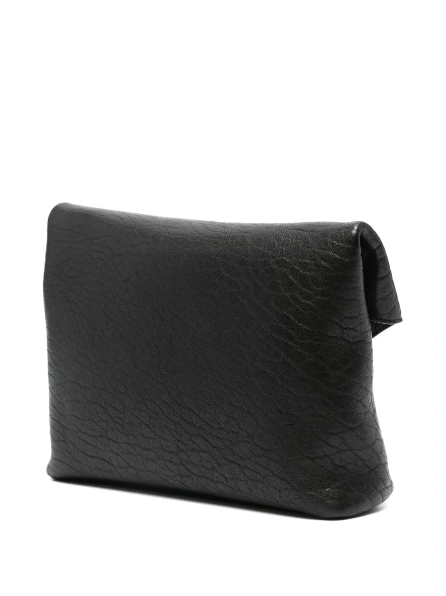 Geanta de umar Saint Laurent neagra din piele - Img 5