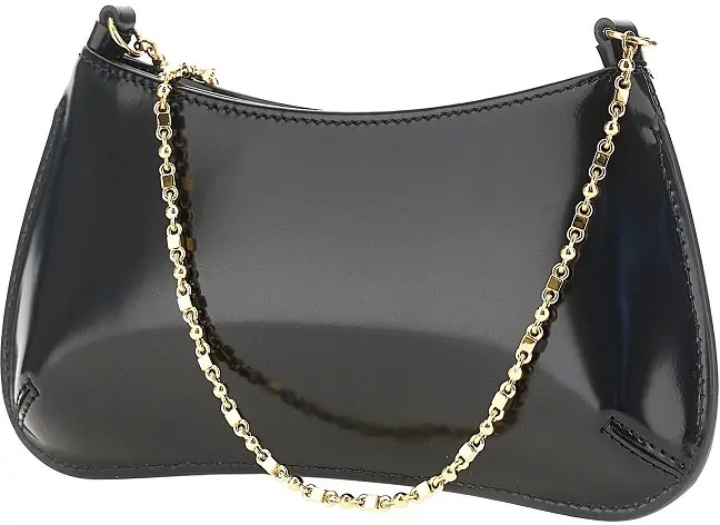 Geanta de umar Small 'Bisou Chaine' leather bag - Img 2