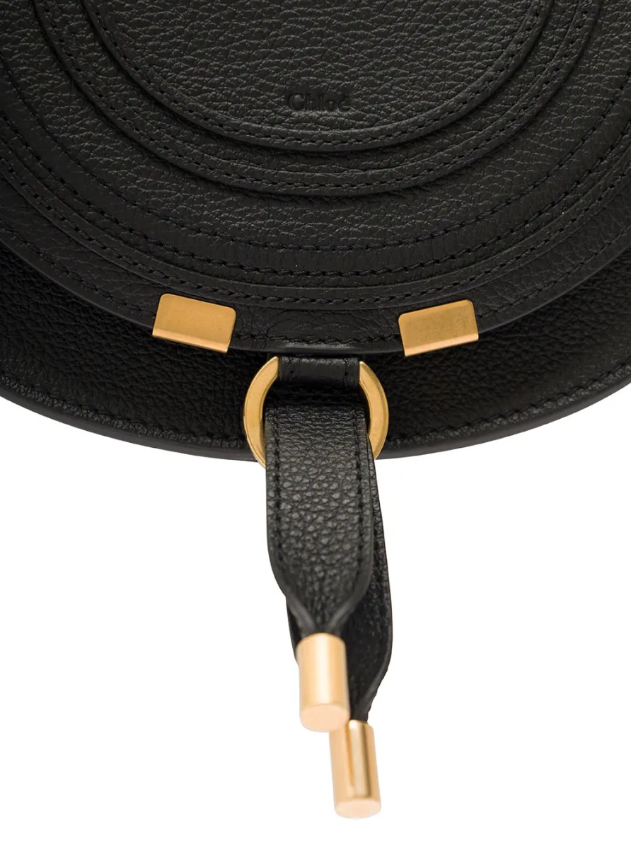 Geanta de umar Small Marcie Leather Crossbody Bag for Women - Img 3