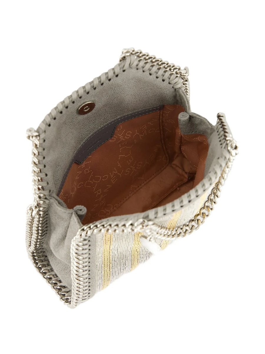 Geanta de umar Stella McCartney falabella neutra - Img 5