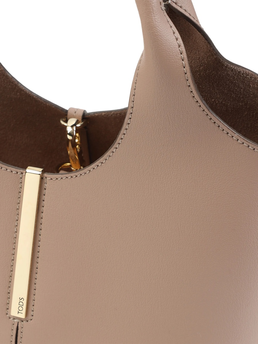 Geanta de umar TOD'S neutra din piele - Img 3
