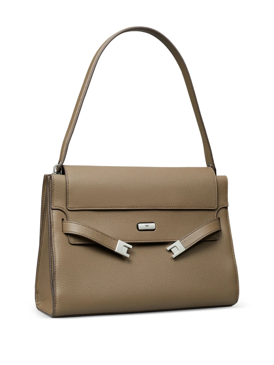 Geanta de umar Tory Burch maro din piele - Img 3