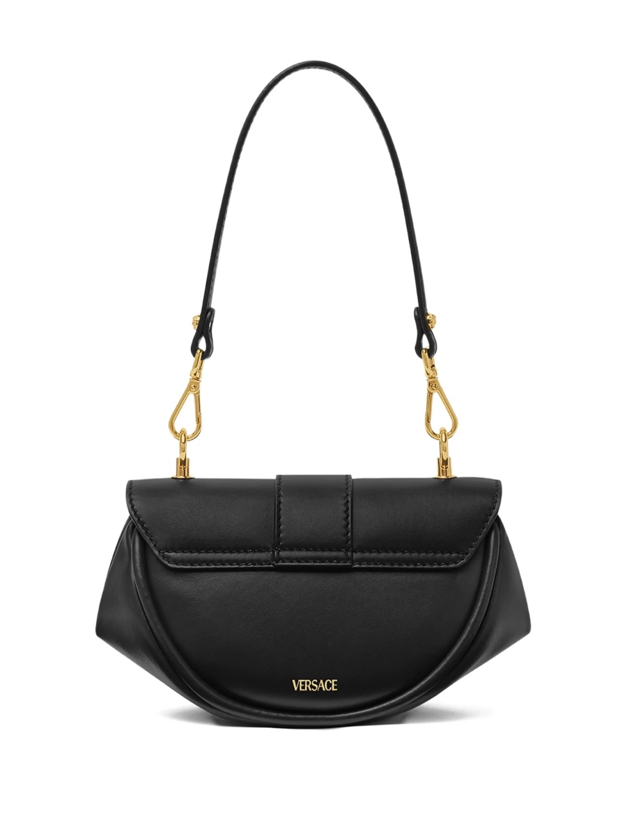 Geanta de umar Versace neagra din piele - Img 5