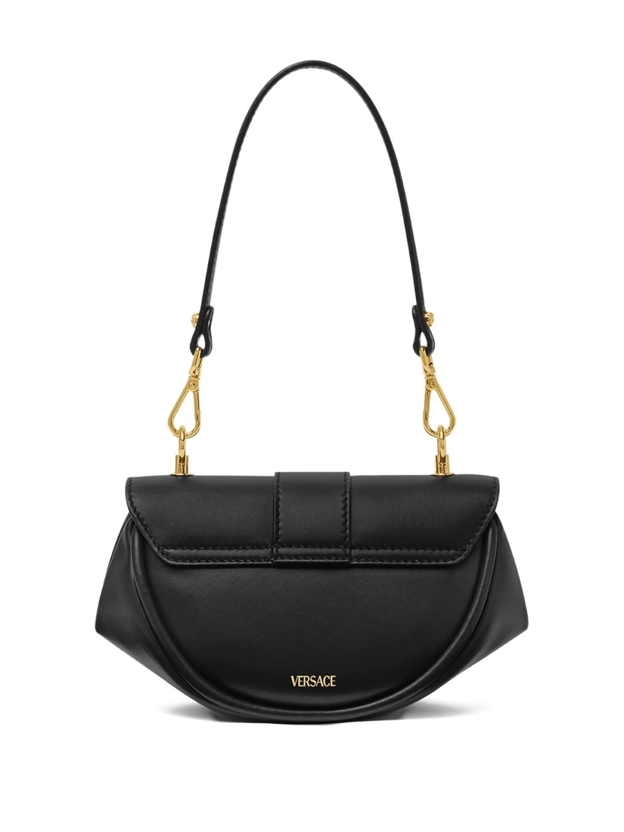 Geanta de umar Versace neagra din piele - Img 5