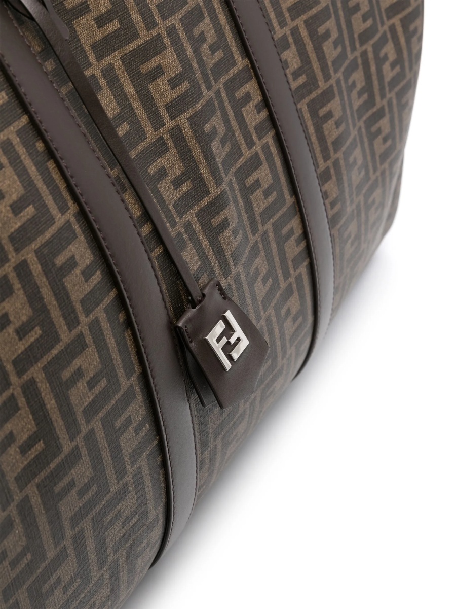 Geanta de voiaj Fendi maro din material textil - Img 3