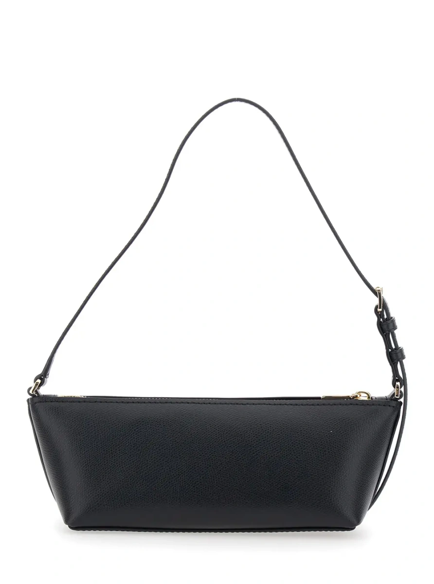 Geanta mini Michael Kors neagra din piele - Img 2