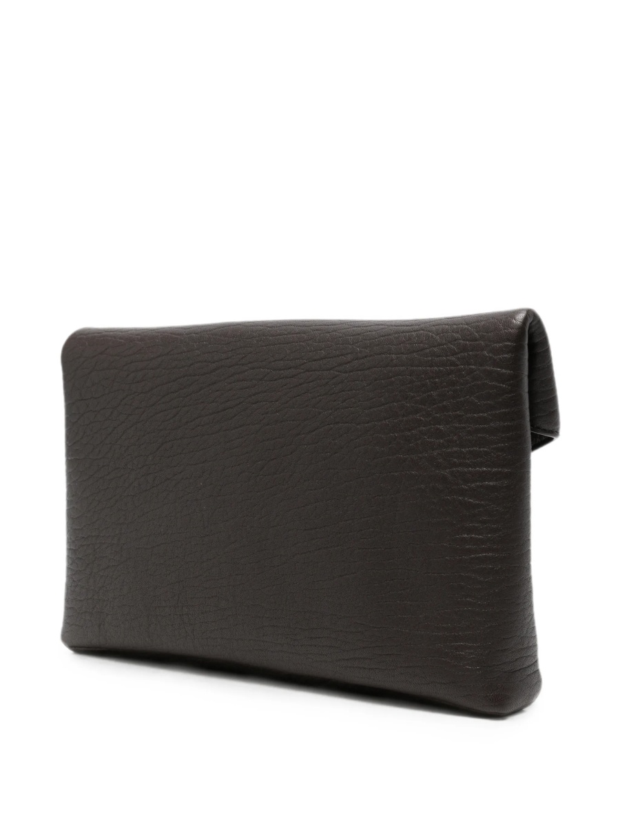 Geanta plic Saint Laurent maro din piele - Img 3