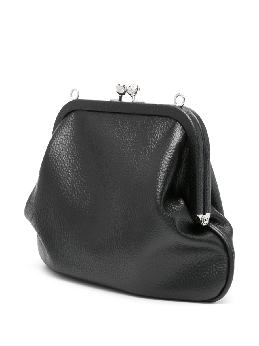 Geanta plic Vivienne Westwood neagra din poliuretan - Img 3