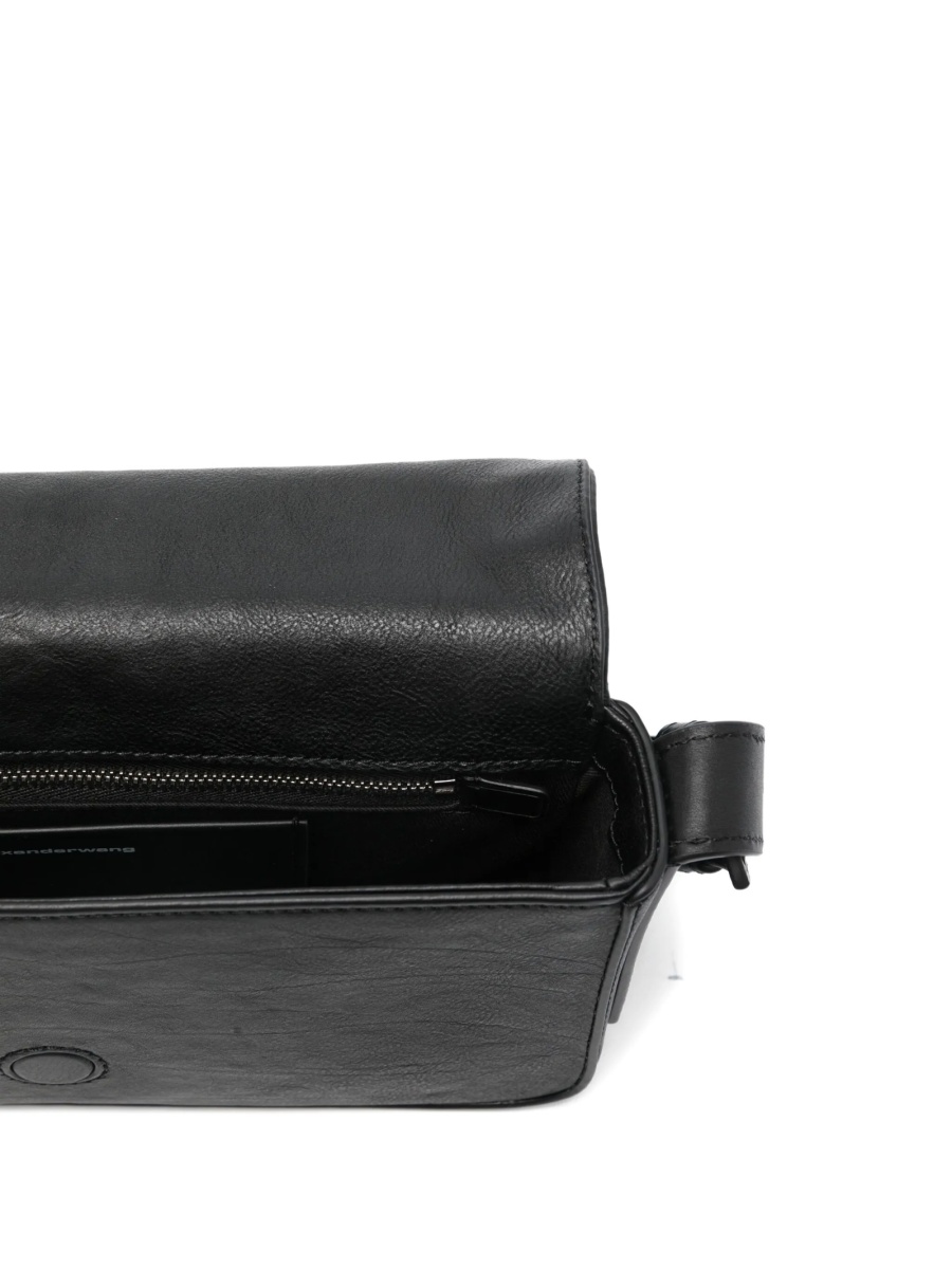 Geanta tip postas Alexander Wang neagra din piele - Img 5