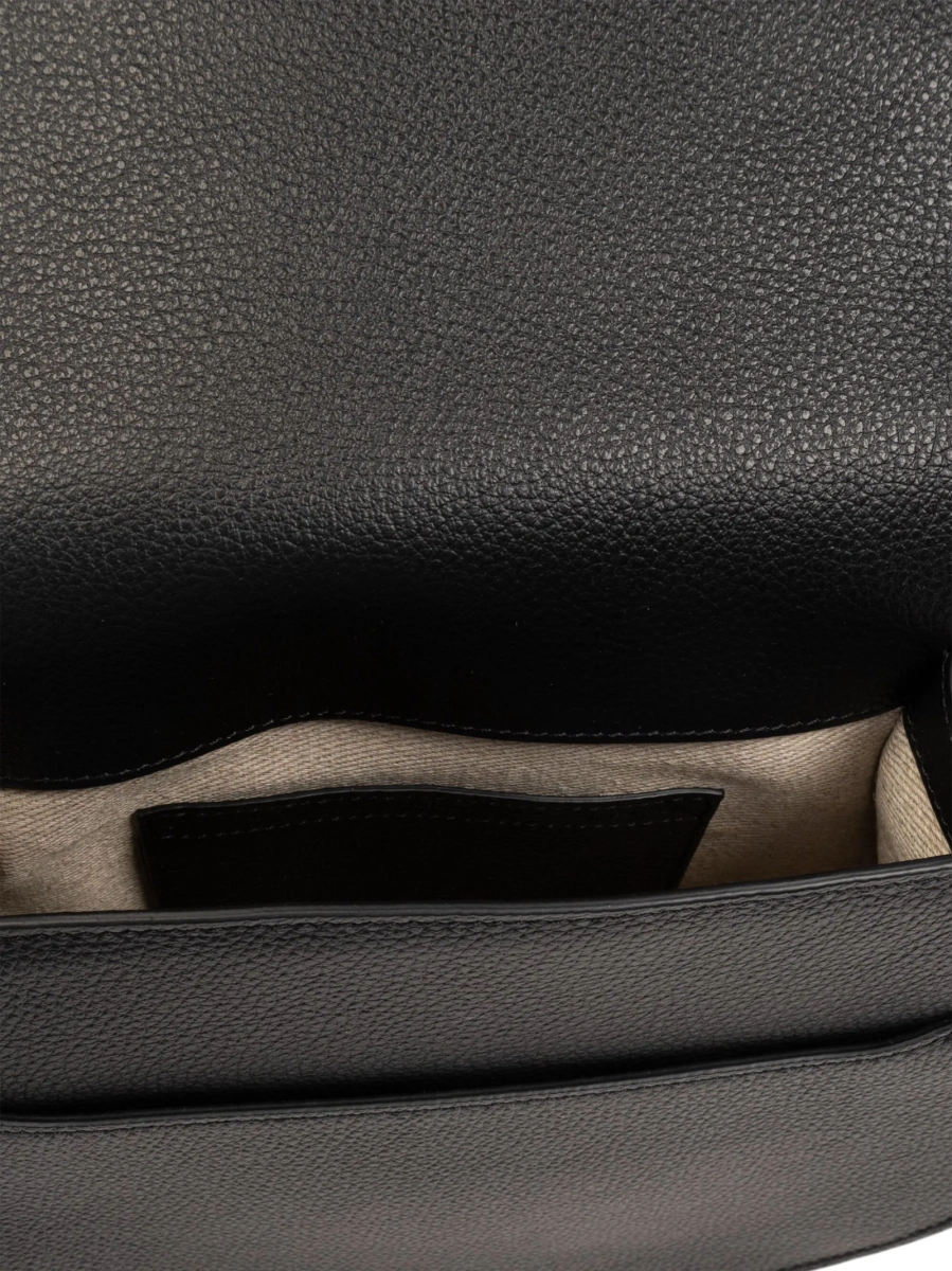 Geanta tip postas Chloe marcie neagra din piele - Img 5