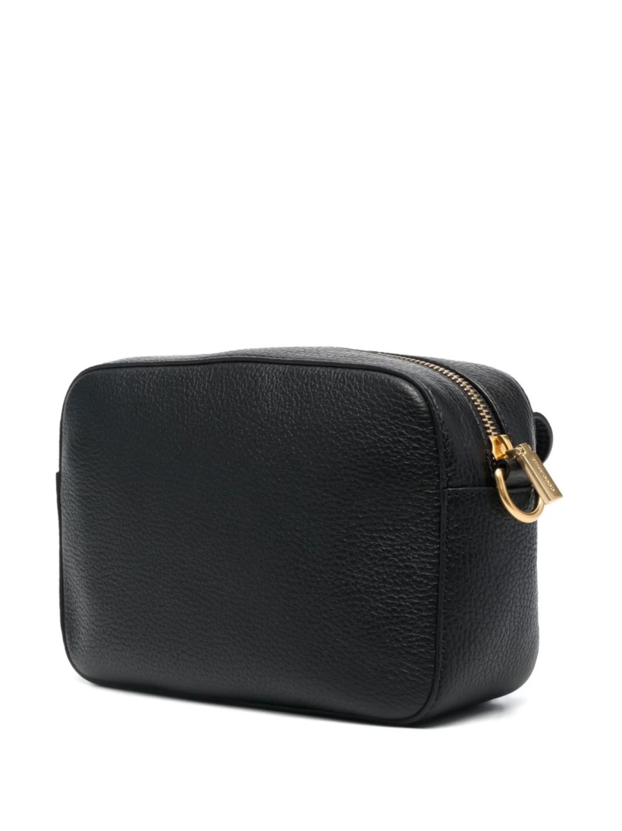 Geanta tip postas Coccinelle neagra din piele - Img 3