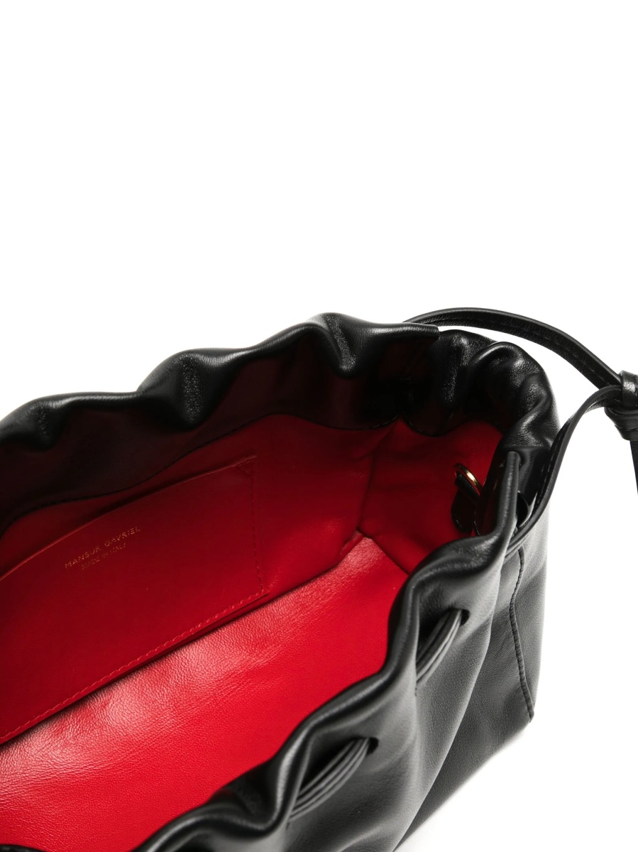 Geanta tip postas MANSUR GAVRIEL neagra - Img 4