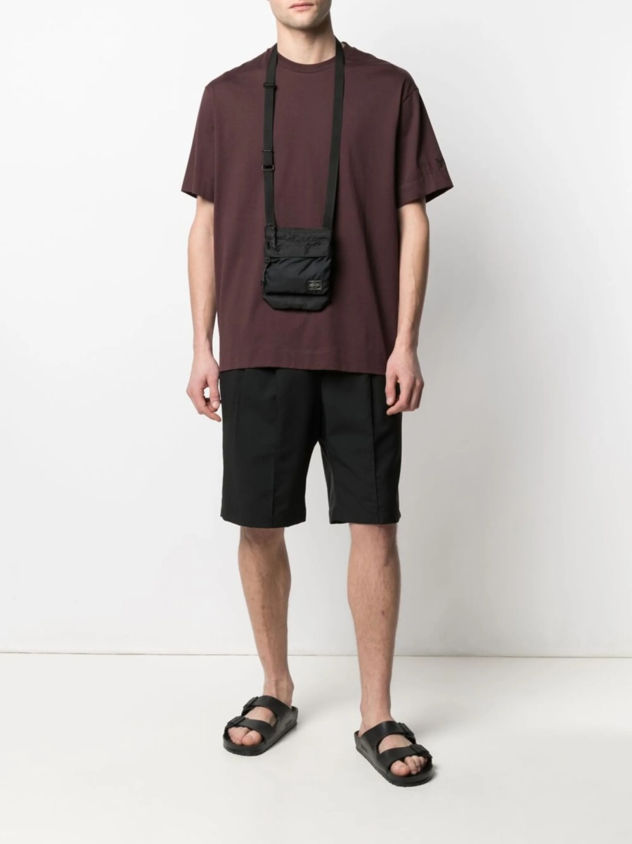 Geanta tip postas Porter-Yoshida &amp; Co. neagra din material textil - Img 2