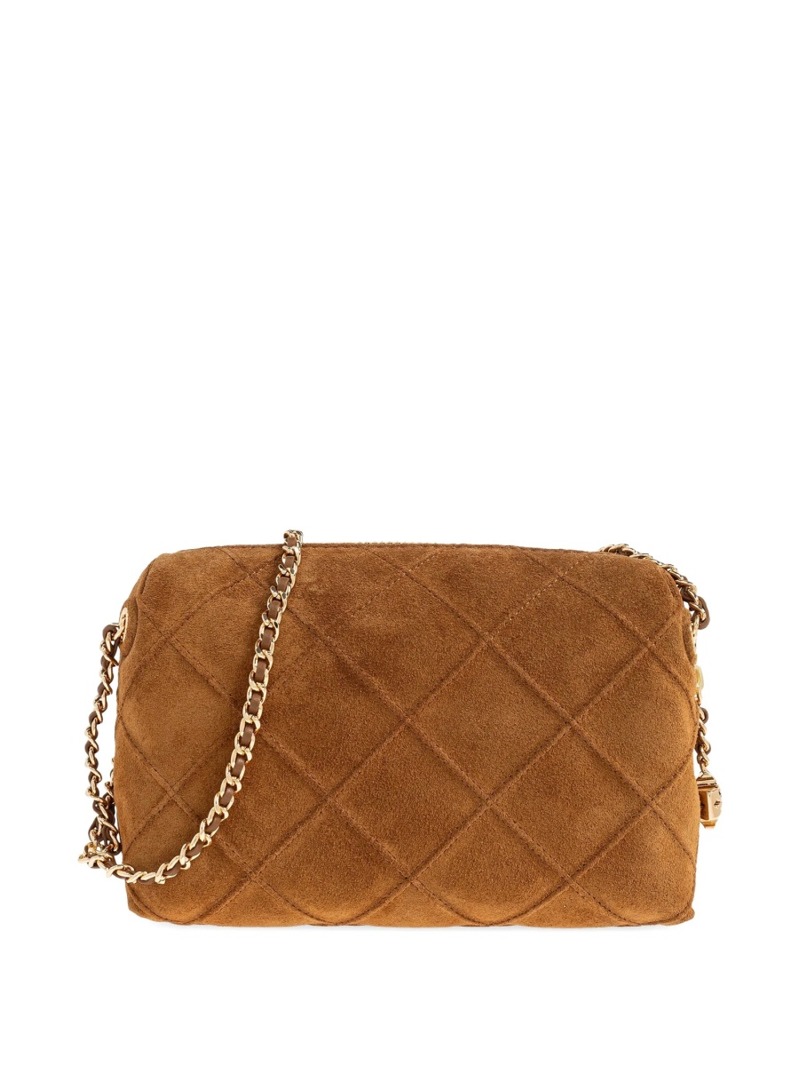 Geanta tip postas Tory Burch maro din piele intoarsa - Img 2
