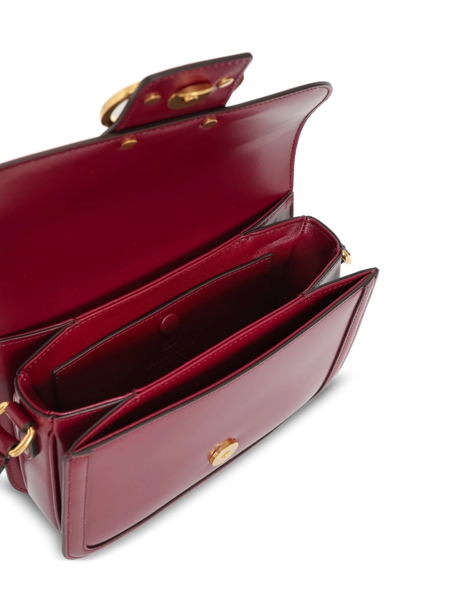 Geanta tip postas Valentino Garavani rosie din piele - Img 4