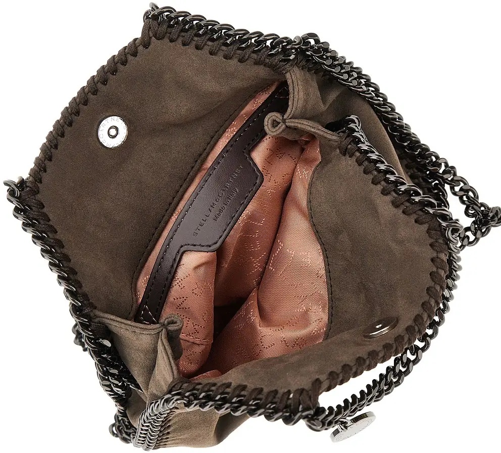 Genti Alter Suede Tiny Falabella bag - Img 3
