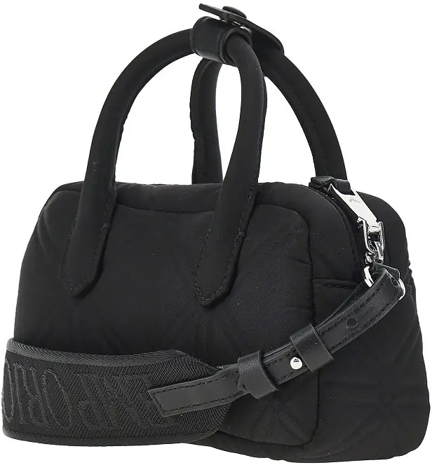 Genti Embossed nylon mini bowling bag - Img 2