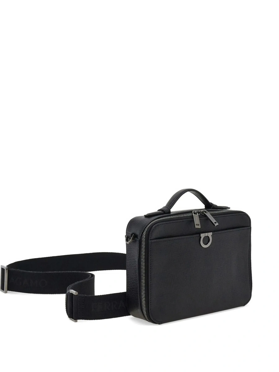 Genti "Gancini" small crossbody bag - Img 7