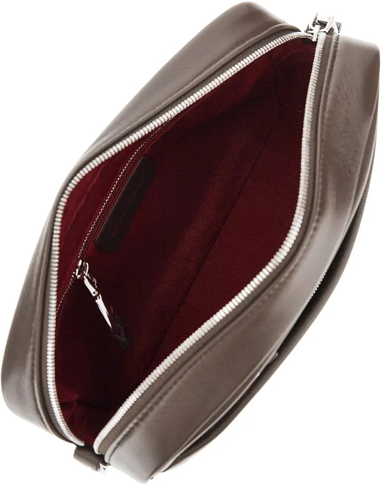 Genti Leather camera bag with logo - Img 3