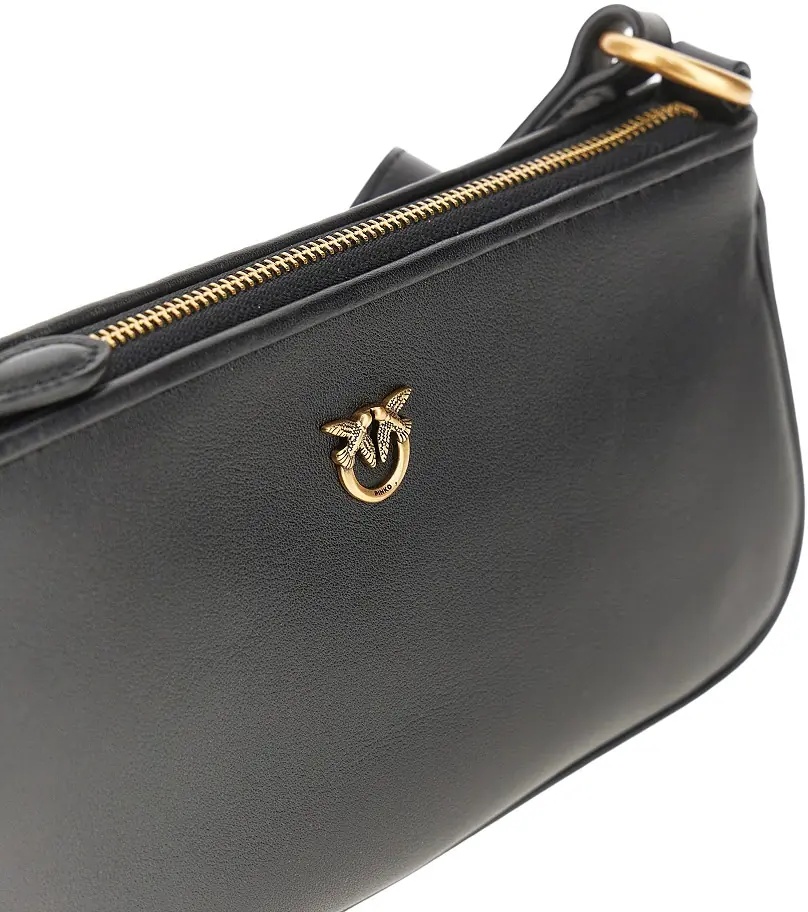Genti Leather mini baguette bag - Img 4