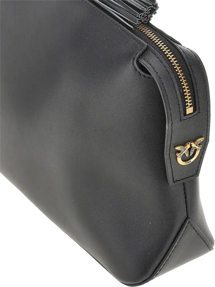 Genti Leather pouch with tassel - Img 4