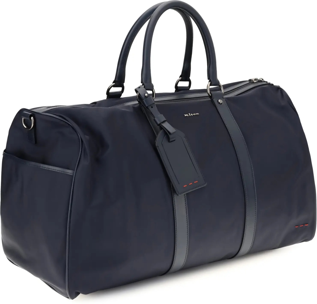 Genti Leather-trim Travel Duffle Bag - Img 2