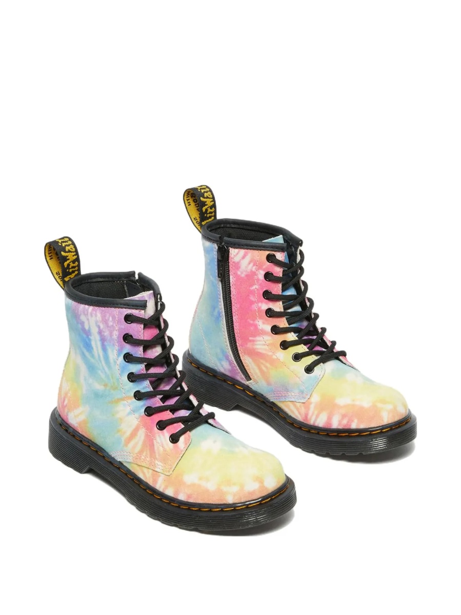 Ghete Dr. Martens albastre din piele - Img 4