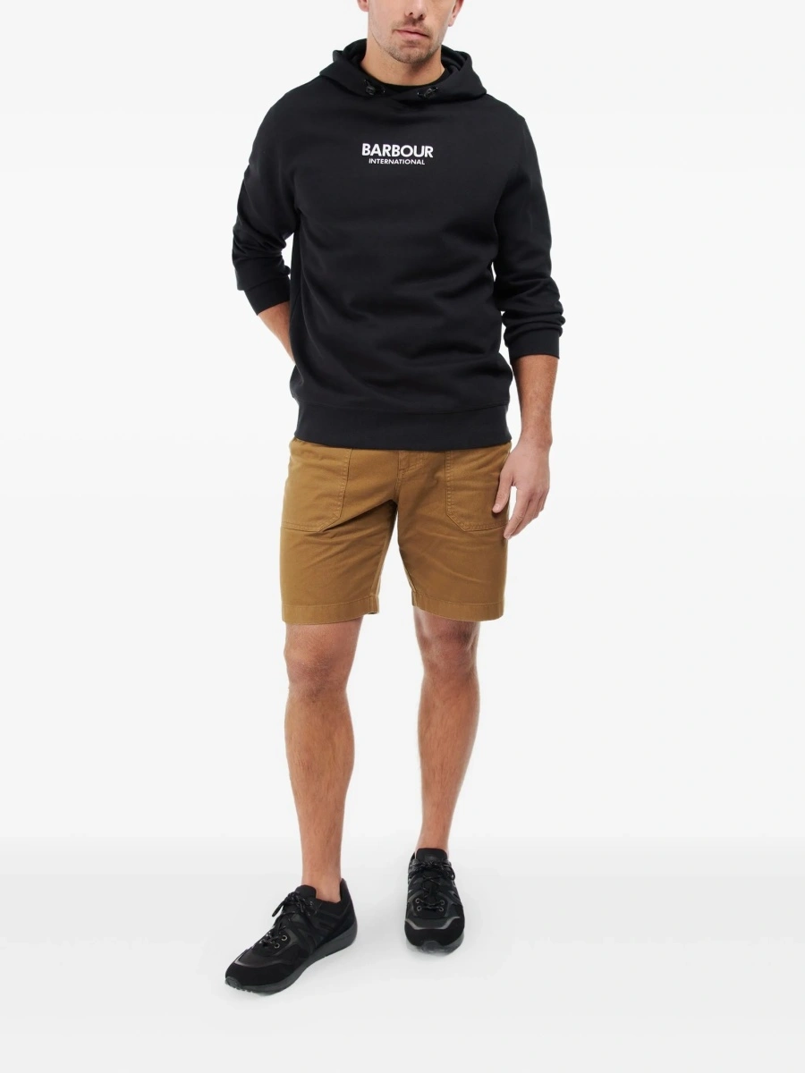 Hanorac Barbour negru - Img 2