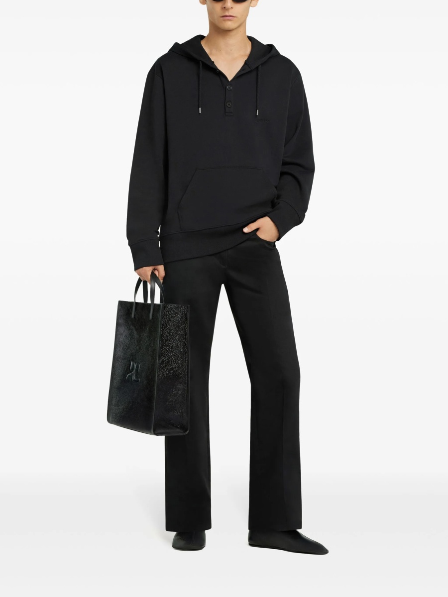 Hanorac COURRÈGES negru - Img 2