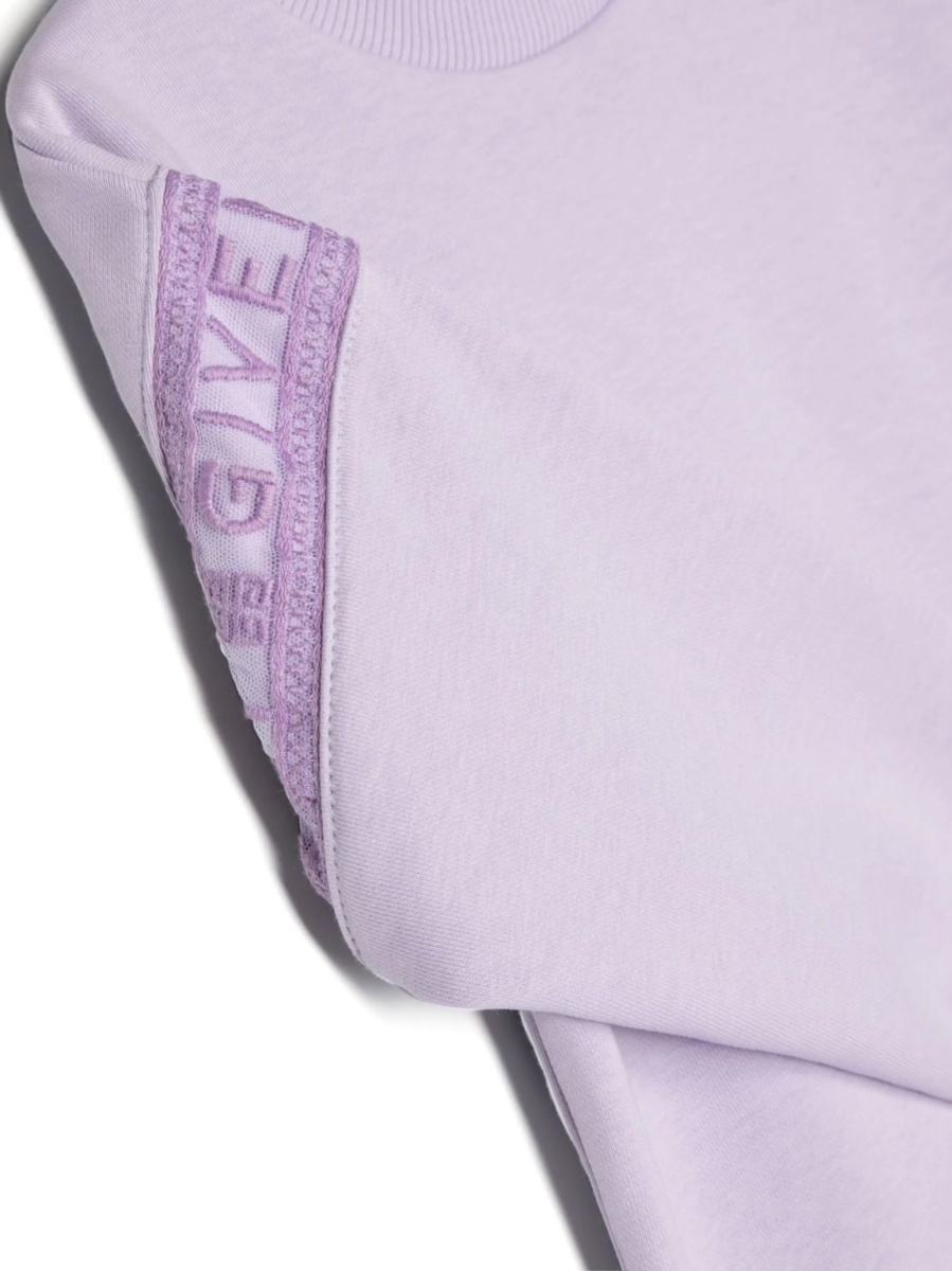 Hanorac Givenchy violet din polyester si bumbac - Img 3