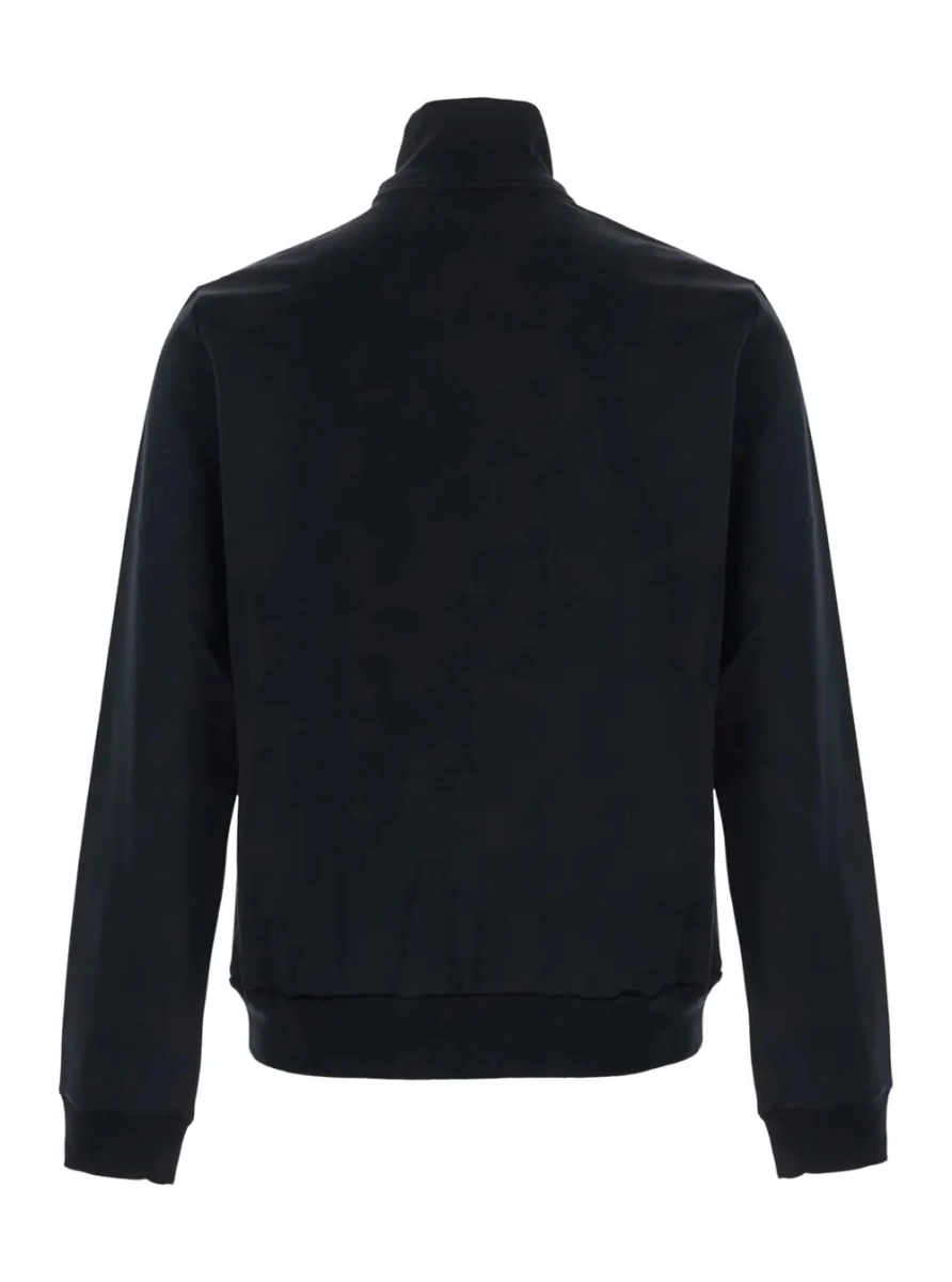 Hanorac Gucci negru din bumbac si matase - Img 2