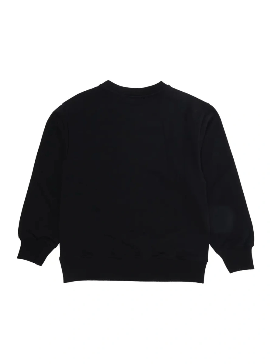 Hanorac MoschinoS negru din bumbac - Img 2