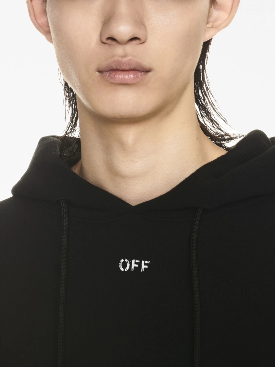 Hanorac Off-White negru - Img 5