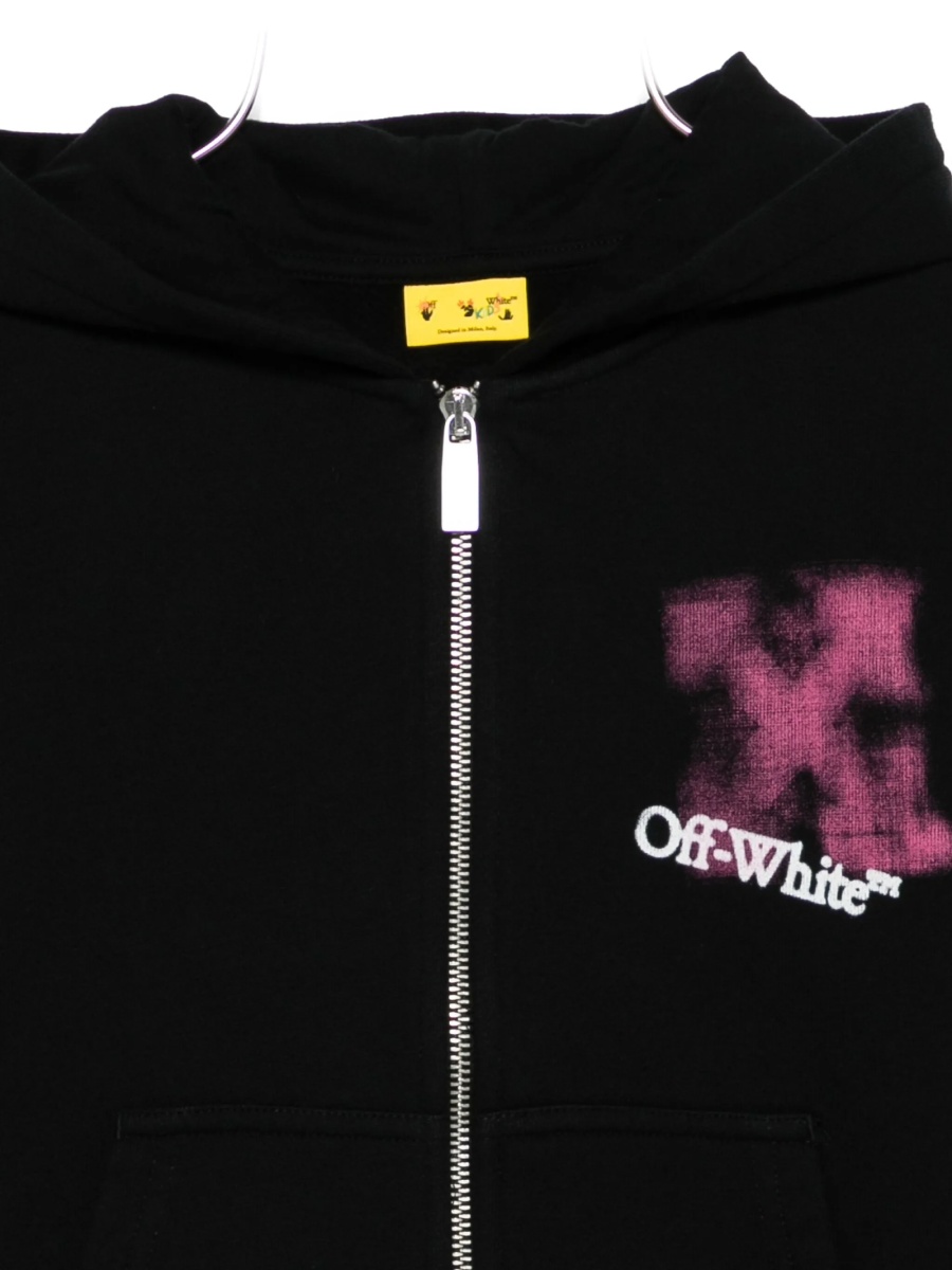 Hanorac Off-White negru - Img 3