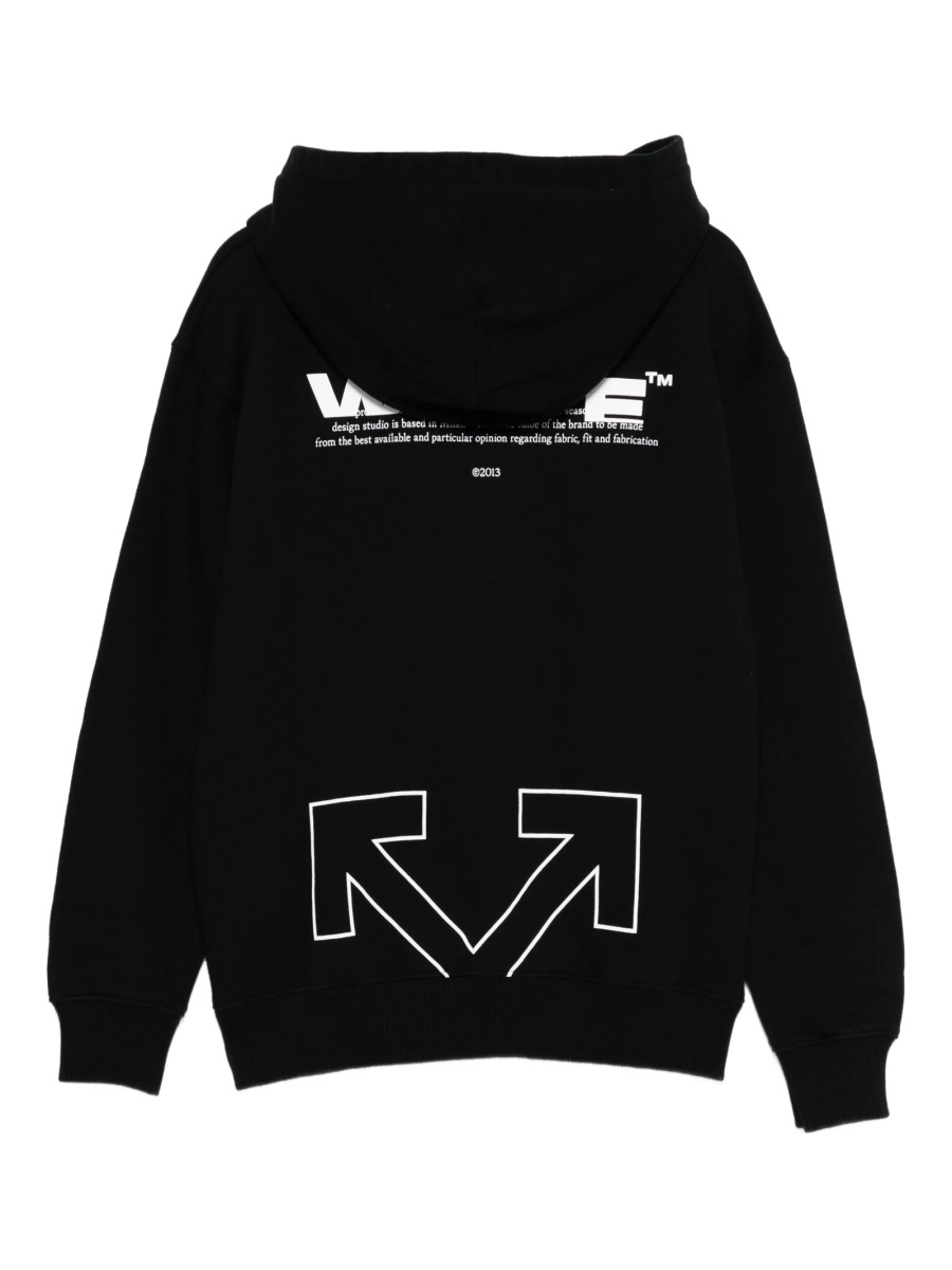 Hanorac Off-White negru - Img 2