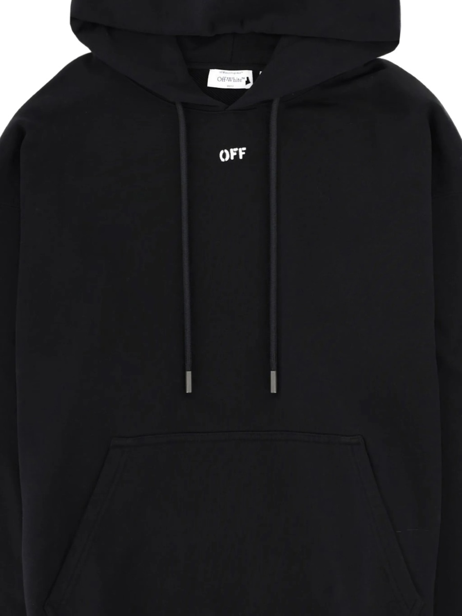 Hanorac Off-White negru - Img 2