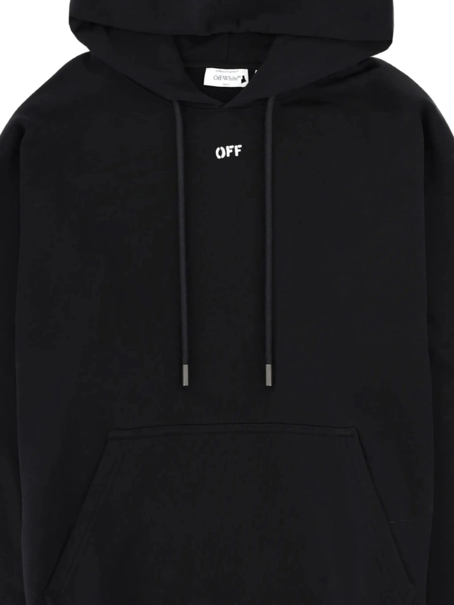 Hanorac Off-White negru - Img 2